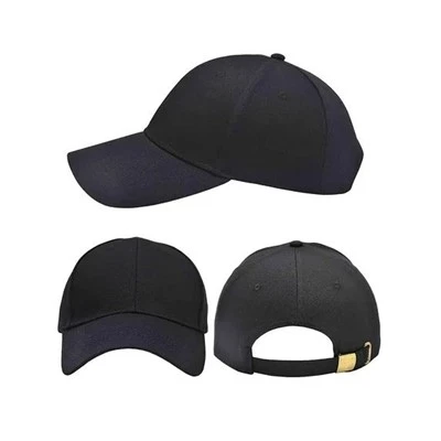 Gorra de beisbol negre