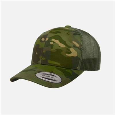 Camo Snapback Trucker Hat