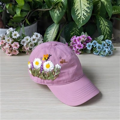 Gorres de beisbol florals de dona