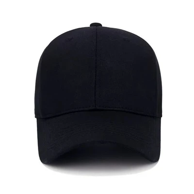 Plain Black Baseball Cap