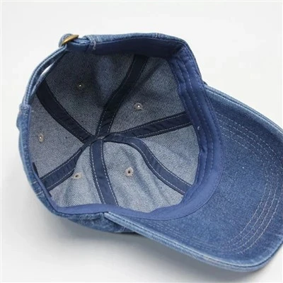 Gorra de beisbol de mezclilla rentada