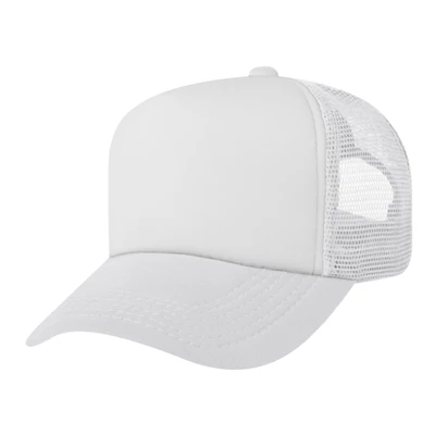 Gorra camionera Snapback blanca
