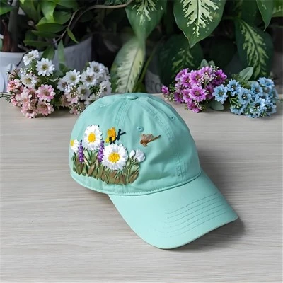 Women's Floral Baseball Cap