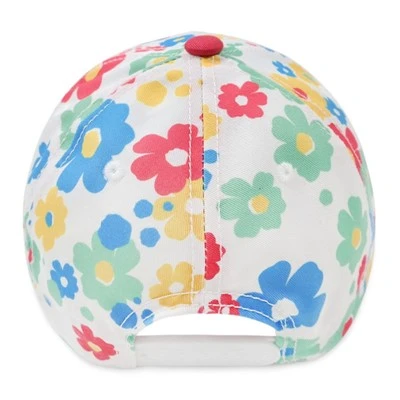 Gorra de beisbol floral femení