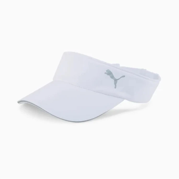 White Visor Golf Hat